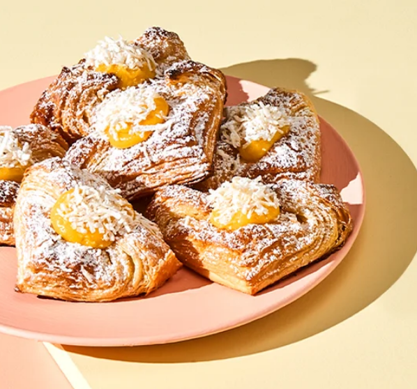 NEW limited time only Lemon Curd Danish!