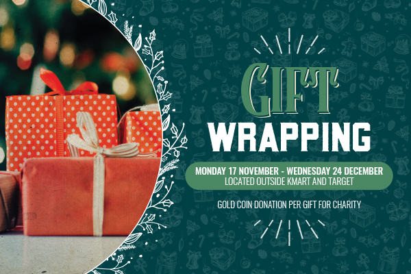 Gift Wrapping for a Gold Coin Donation