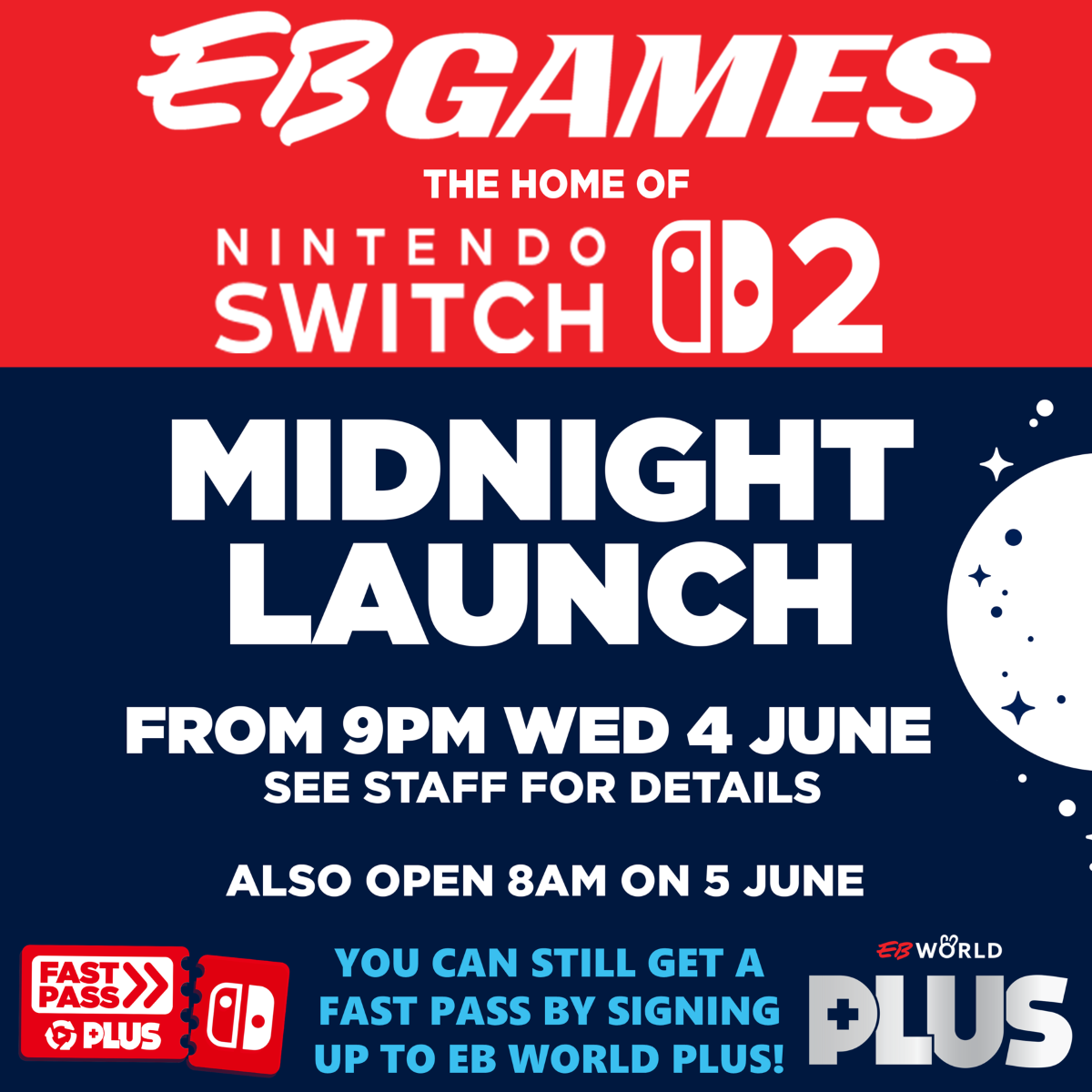 Switch 2 Midnight Release Event
