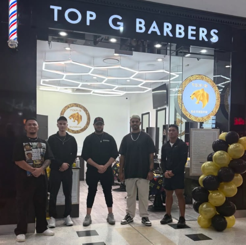 Top G Barbers has landed in Centre near the Food Court