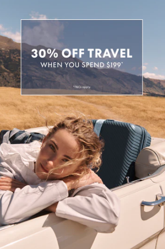 Travel Spend & Save: 30% Off Travel at Strand!