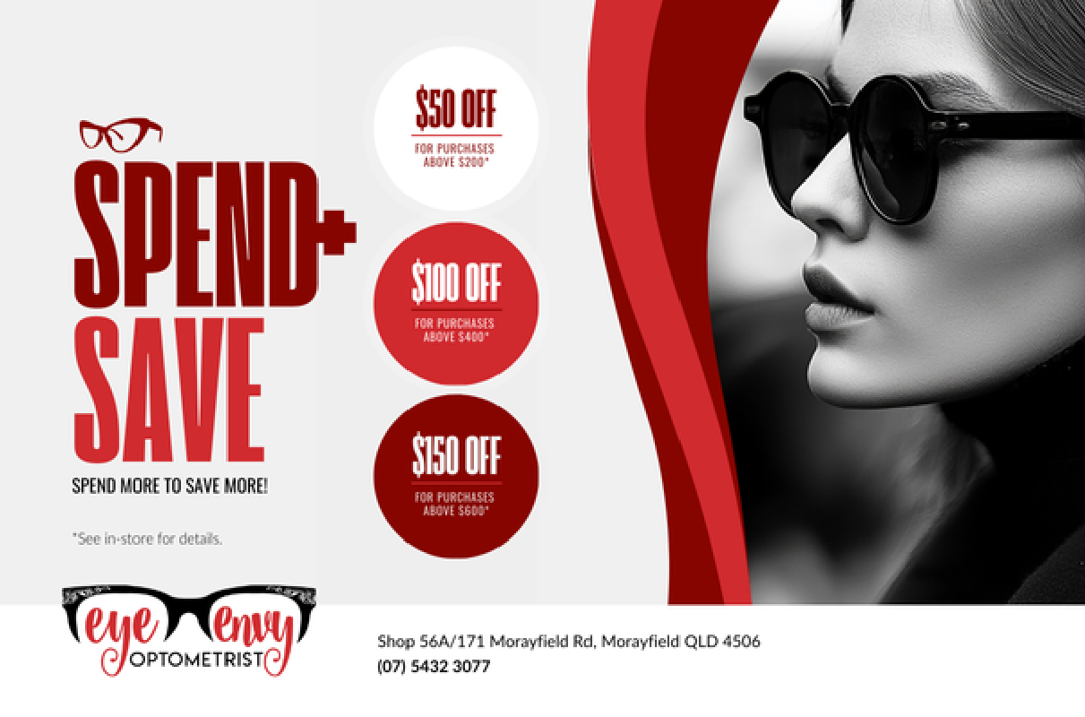 Spend & Save with Eye Envy