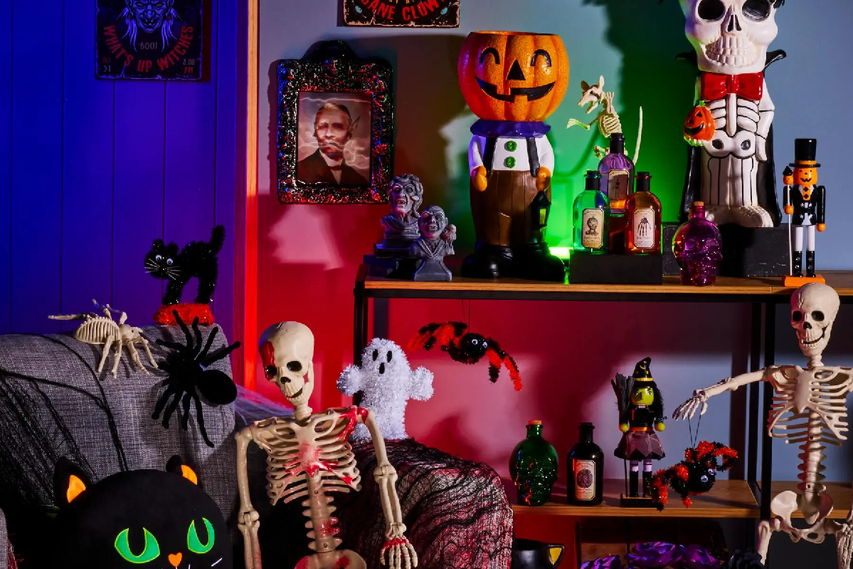 Create a Spooktacular Halloween Display for LESS