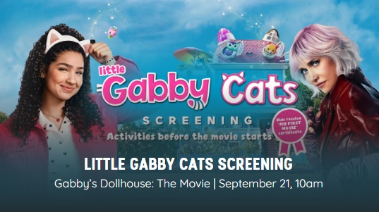 Little Gabby Cats Screening + Activities before the Movie