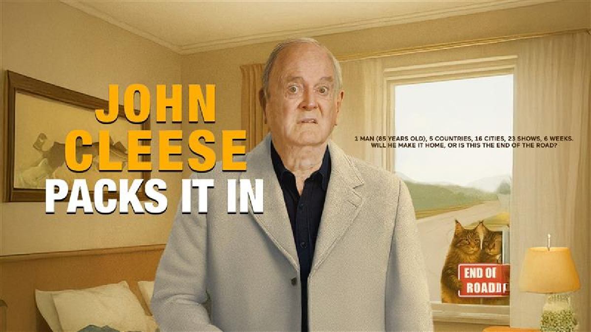 John Cleese Packs It In
