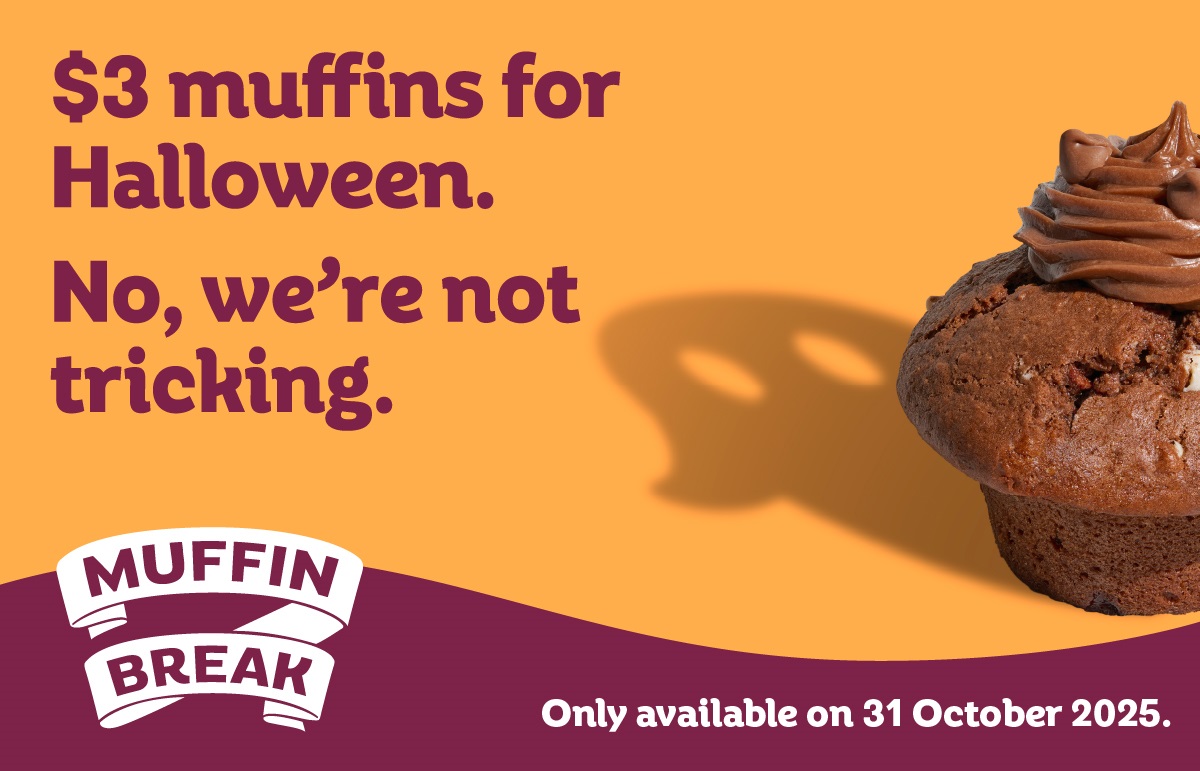 Halloween – $3 Muffin Day