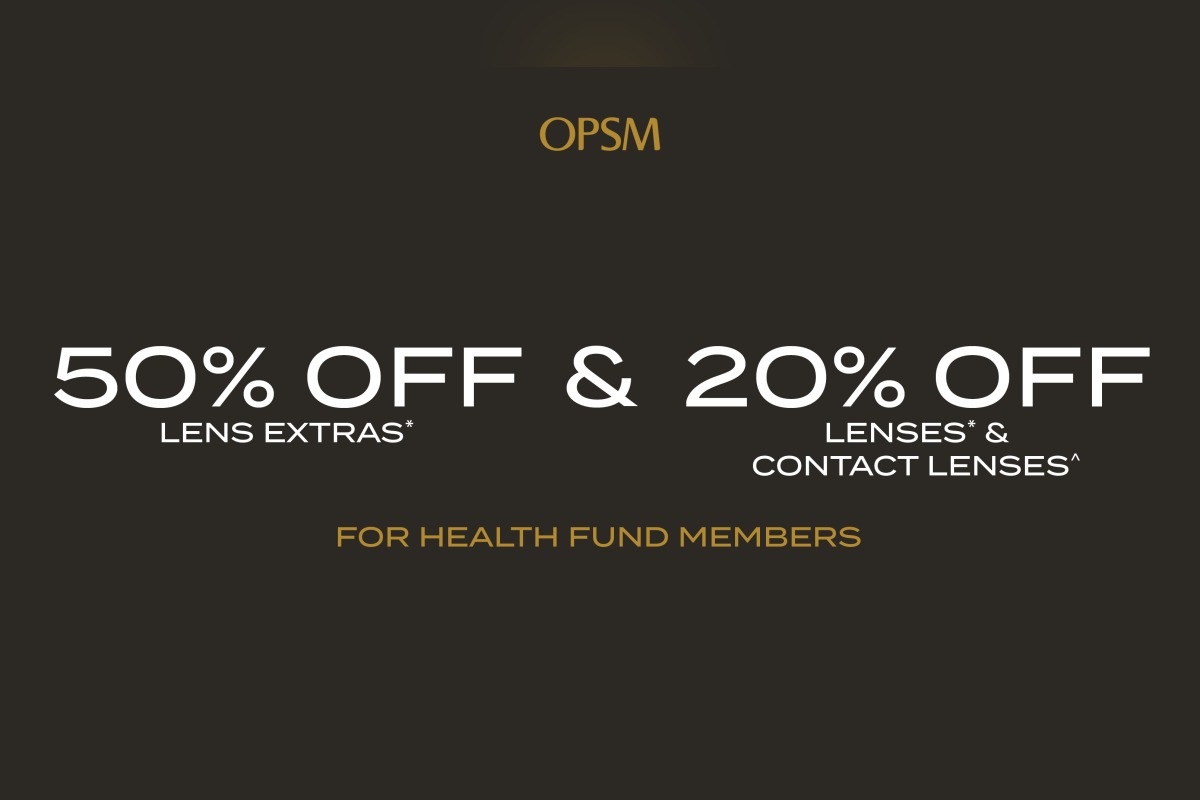 Exclusive Offers for Health Fund Members at OPSM