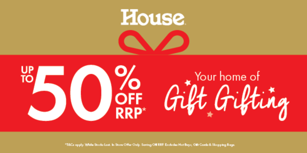 HOUSE Christmas Sale: Big Savings on Homewares
