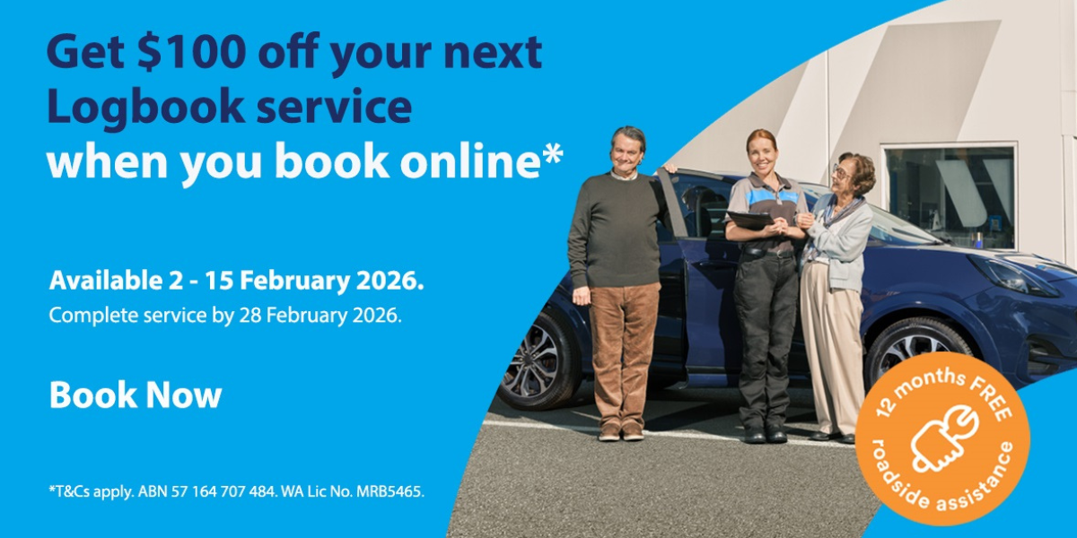 Get $100 off your Logbook Service at mycar Tyre & Auto