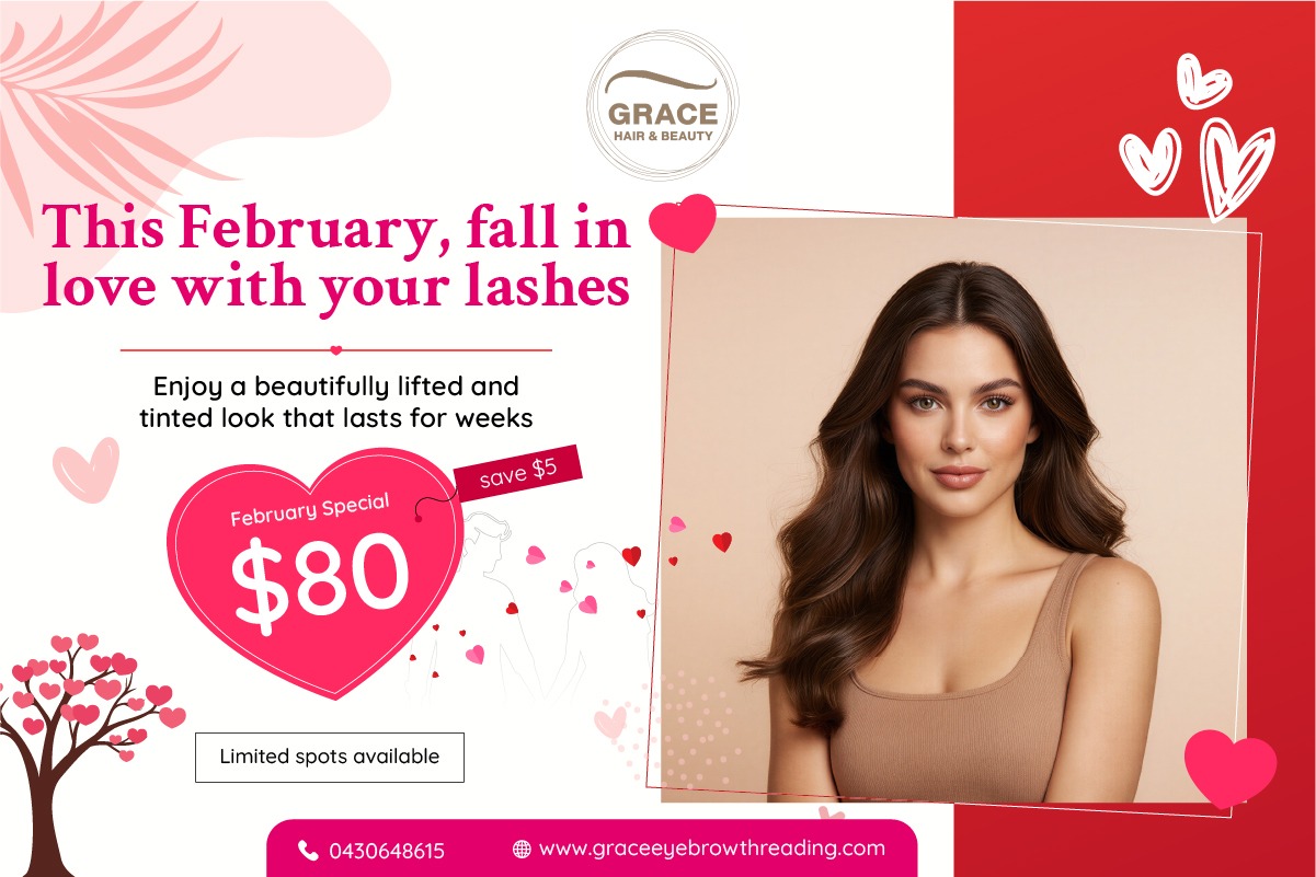February Lash Special at Grace Hair & Beauty