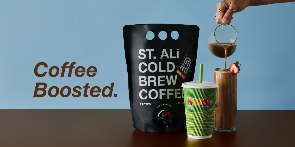 Boost x ST. ALi: Coffee Boosted