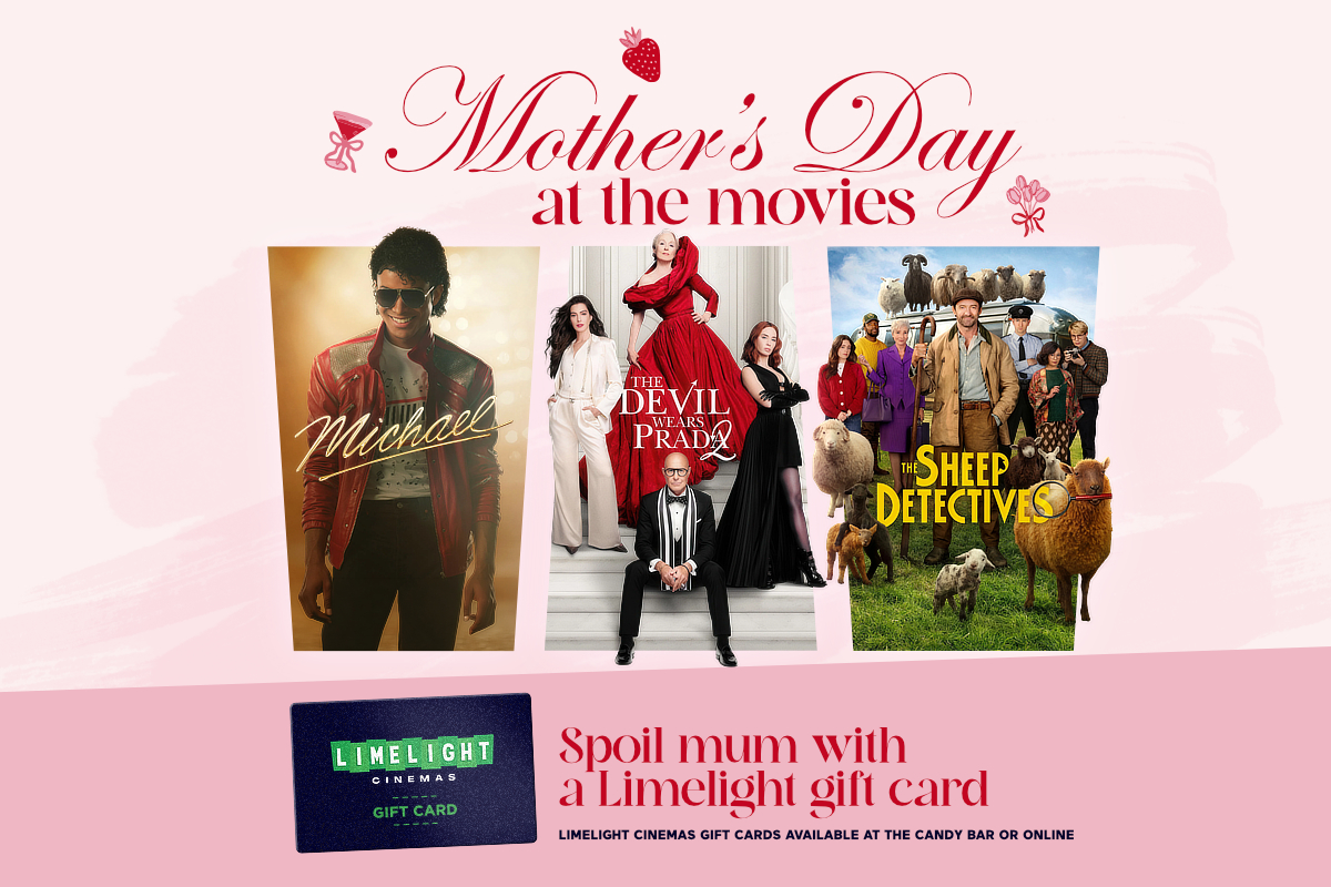 Get MUM a gift card to Limelight Cinemas!