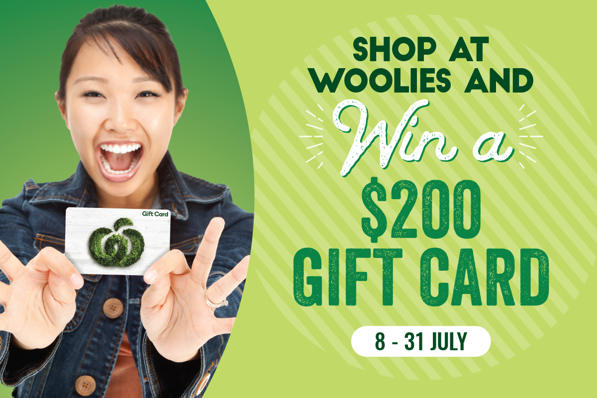 Shop at Woolies & Win This July