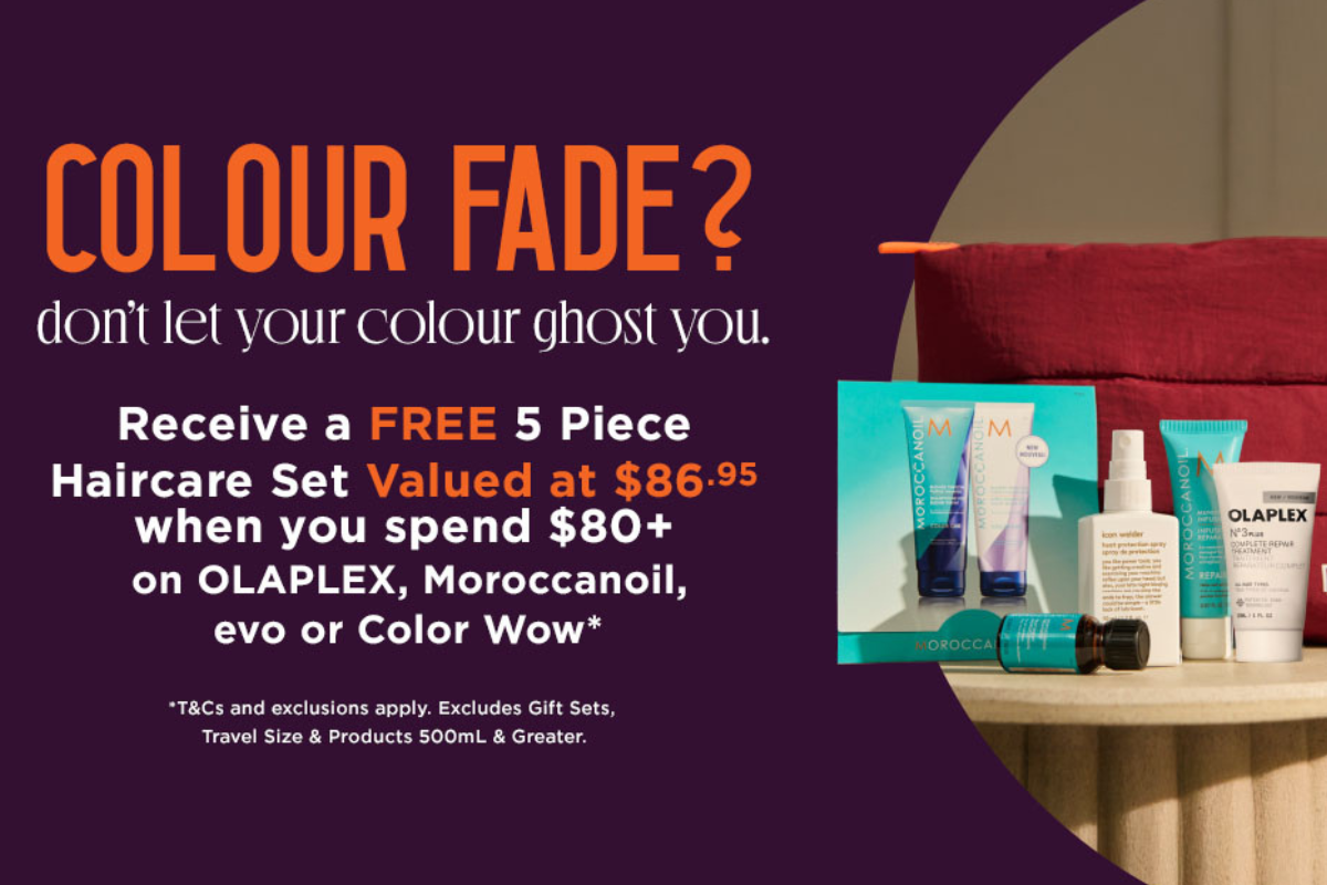 Receive a FREE 5-piece Haircare Gift Bag at HAIRHOUSE