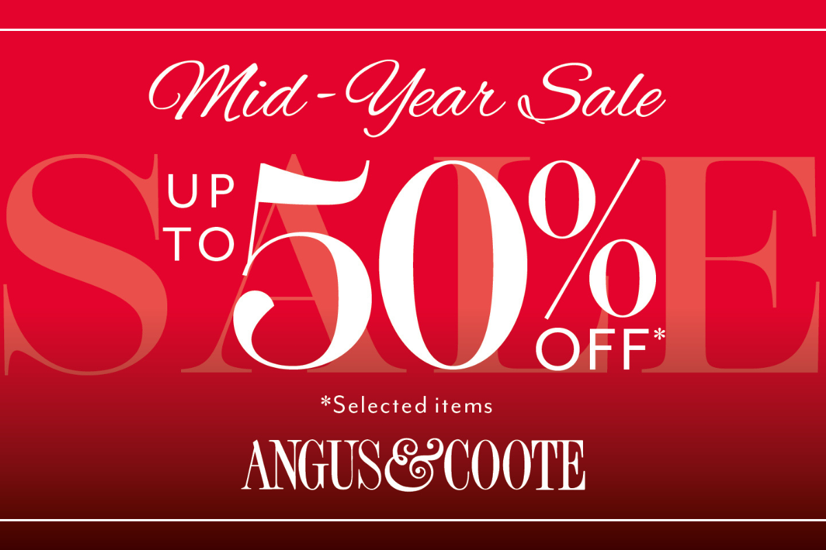 Mid-Year Sale on Now Up to 50% Off a Stunning Selection
