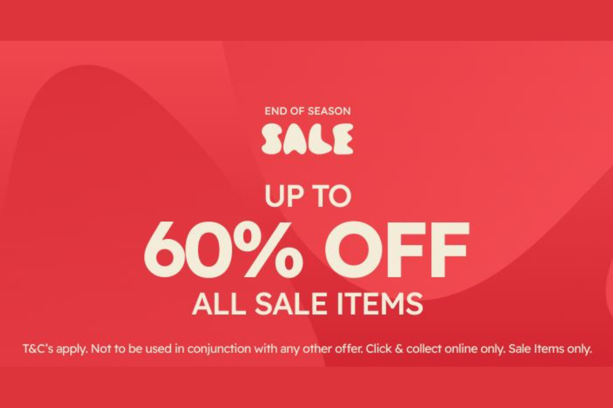  End of Season Sale at dusk 
