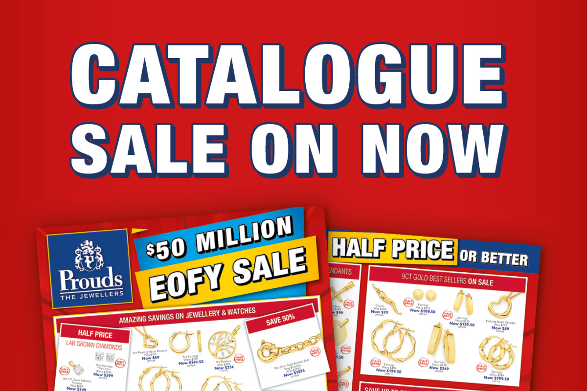 Prouds The Jewellers EOFY Sale Catalogue is out now!
