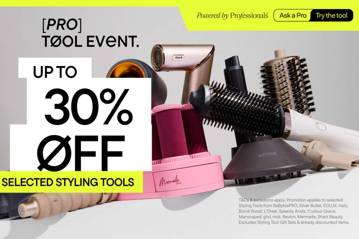 Pro Tool Event – Save Up to 30% on Selected Styling Tools