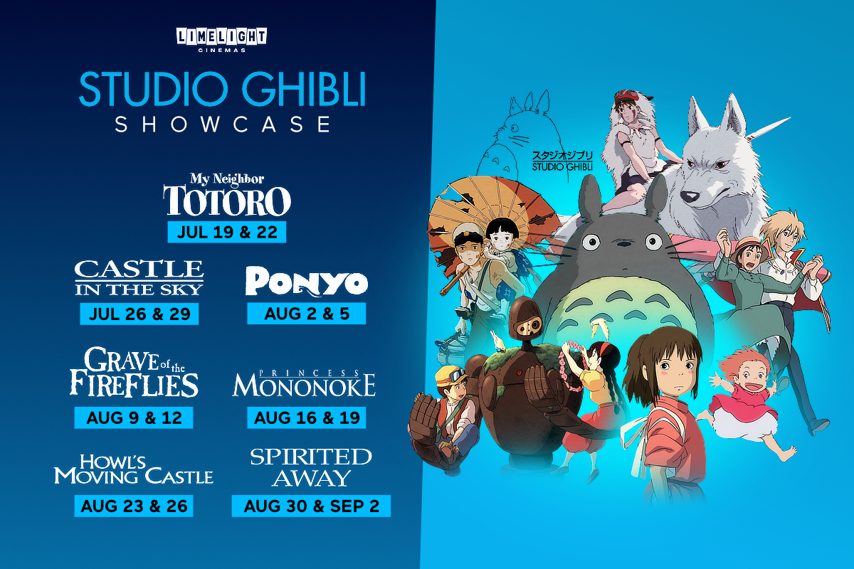 Studio Ghibli Showcase – 19 July – 2 September