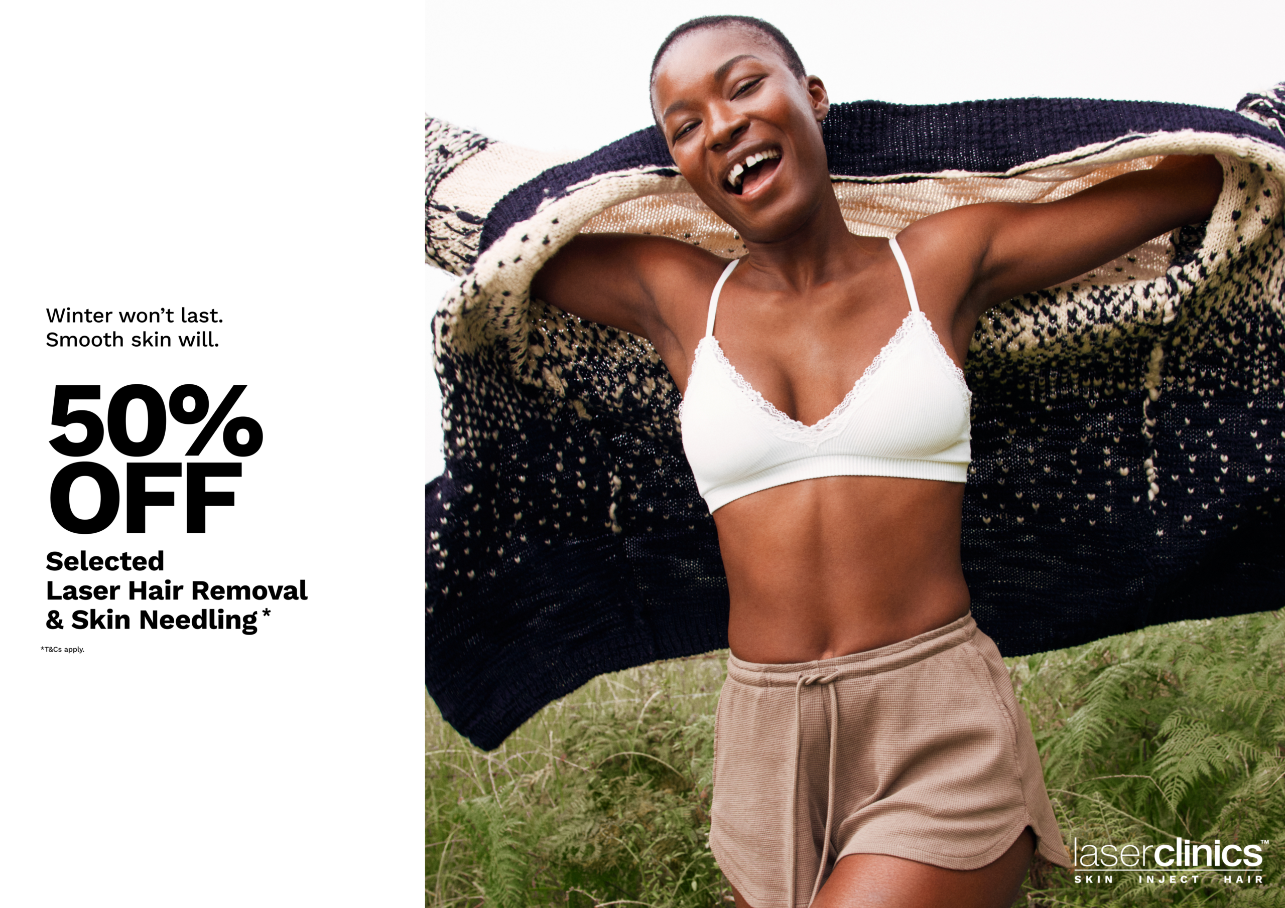Winter won’t last, but smooth skin will!