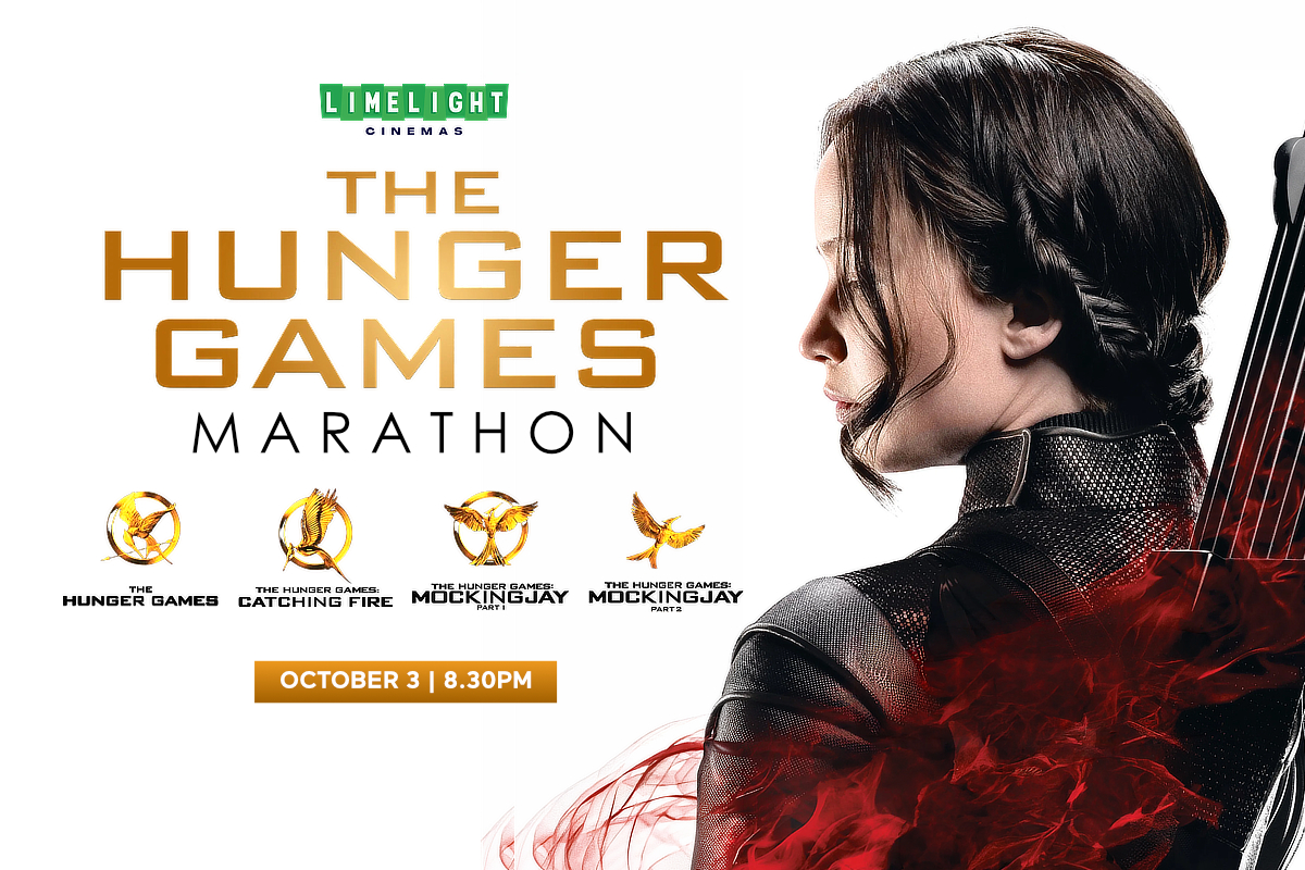 The Hunger Games Marathon Saturday 3 October | 8.30pm
