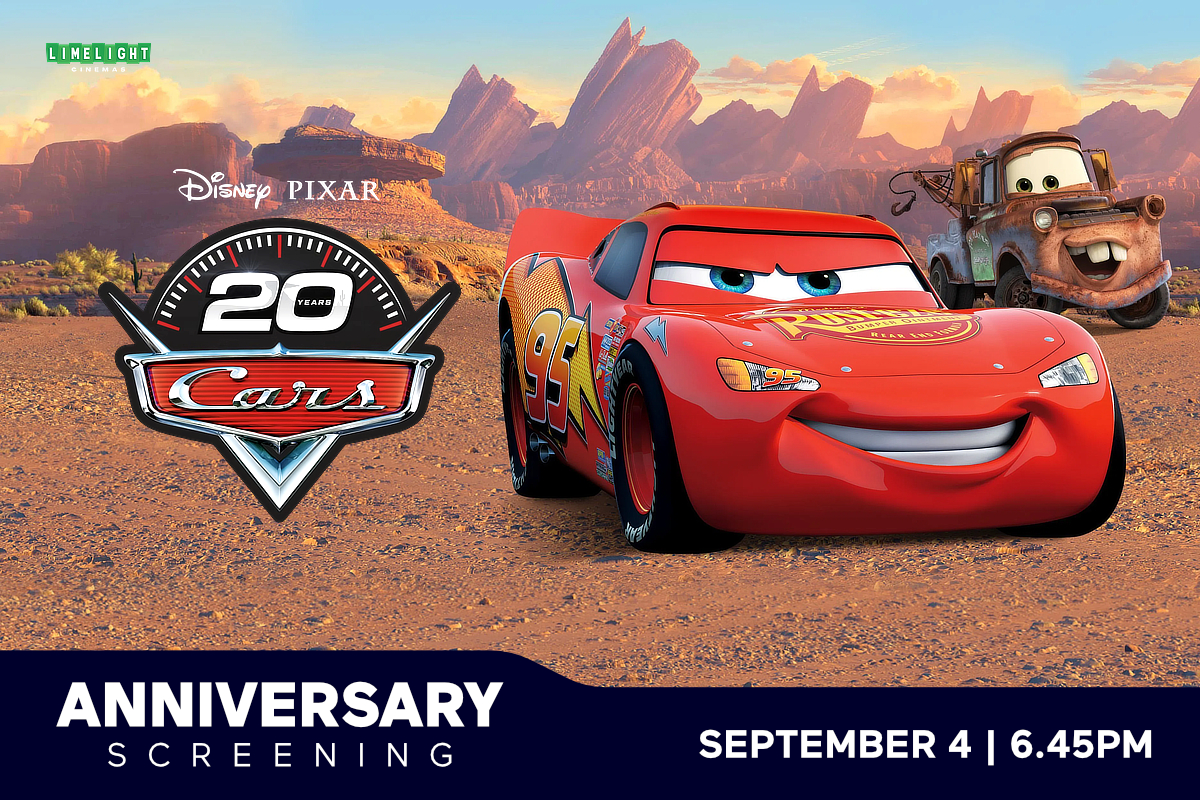 Celebrate 20 Years of Disney Pixar’s Cars!