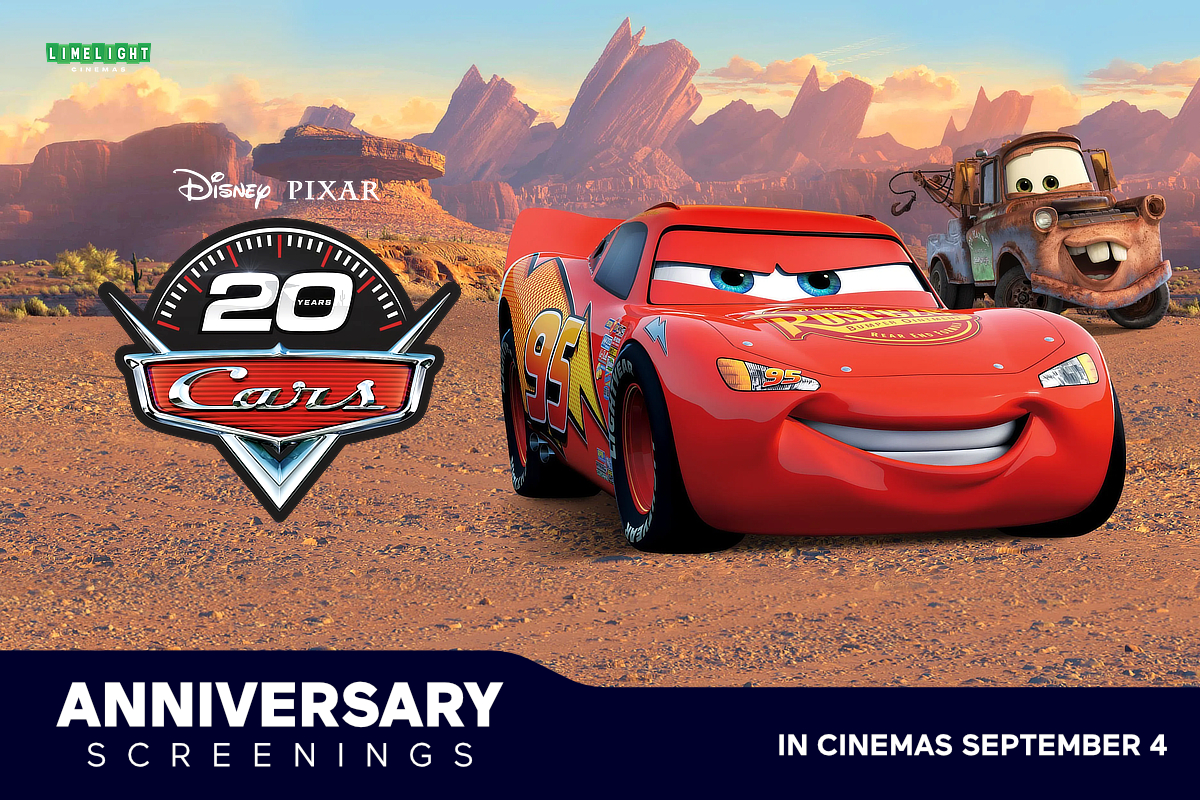 Celebrate 20 Years of Disney Pixar’s Cars!