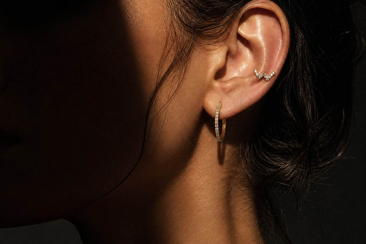 Two Piercings for $75 & Save 30% when you buy any 3 pieces of Jewellery