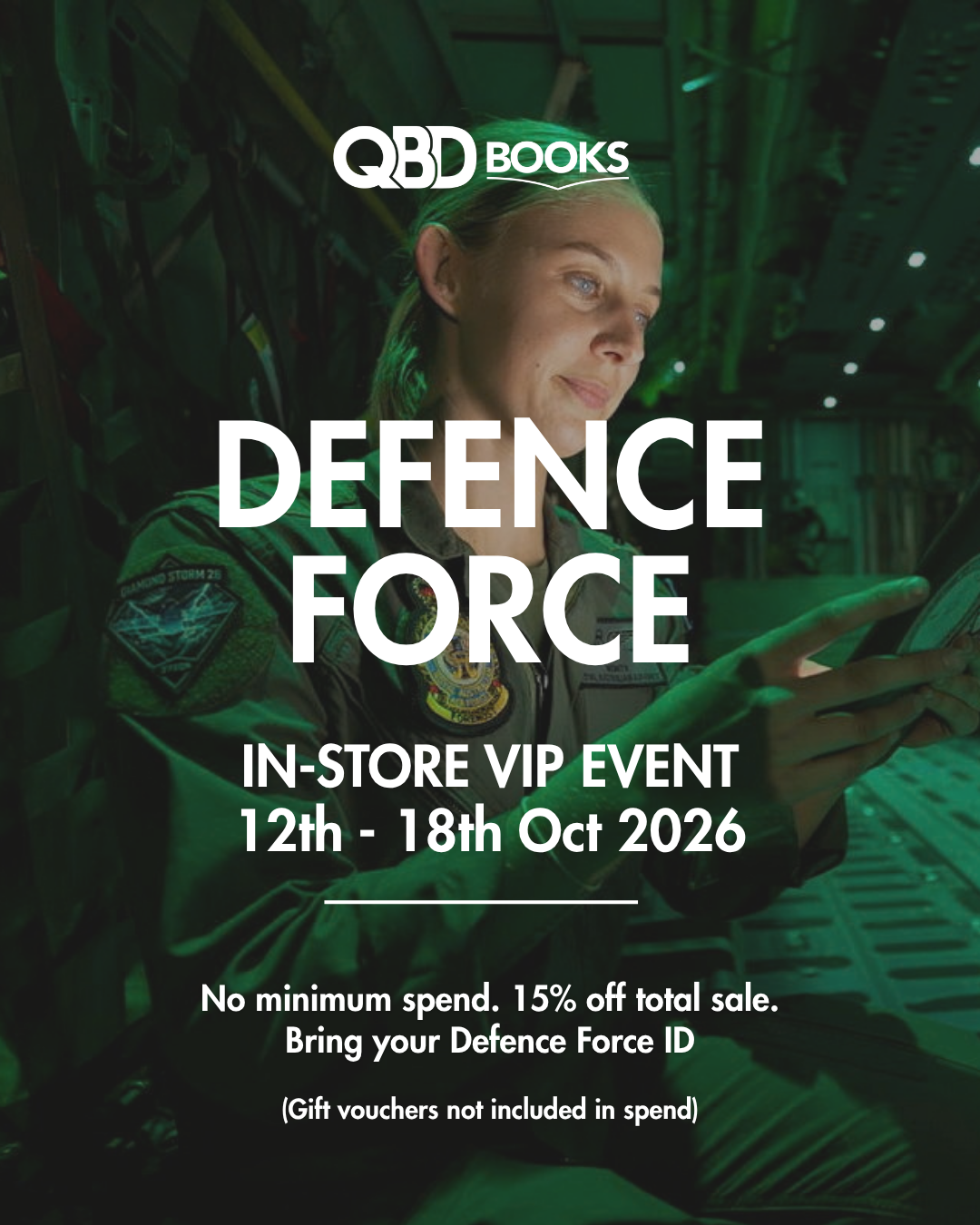 Defence Force & Veterans VIP Promotion