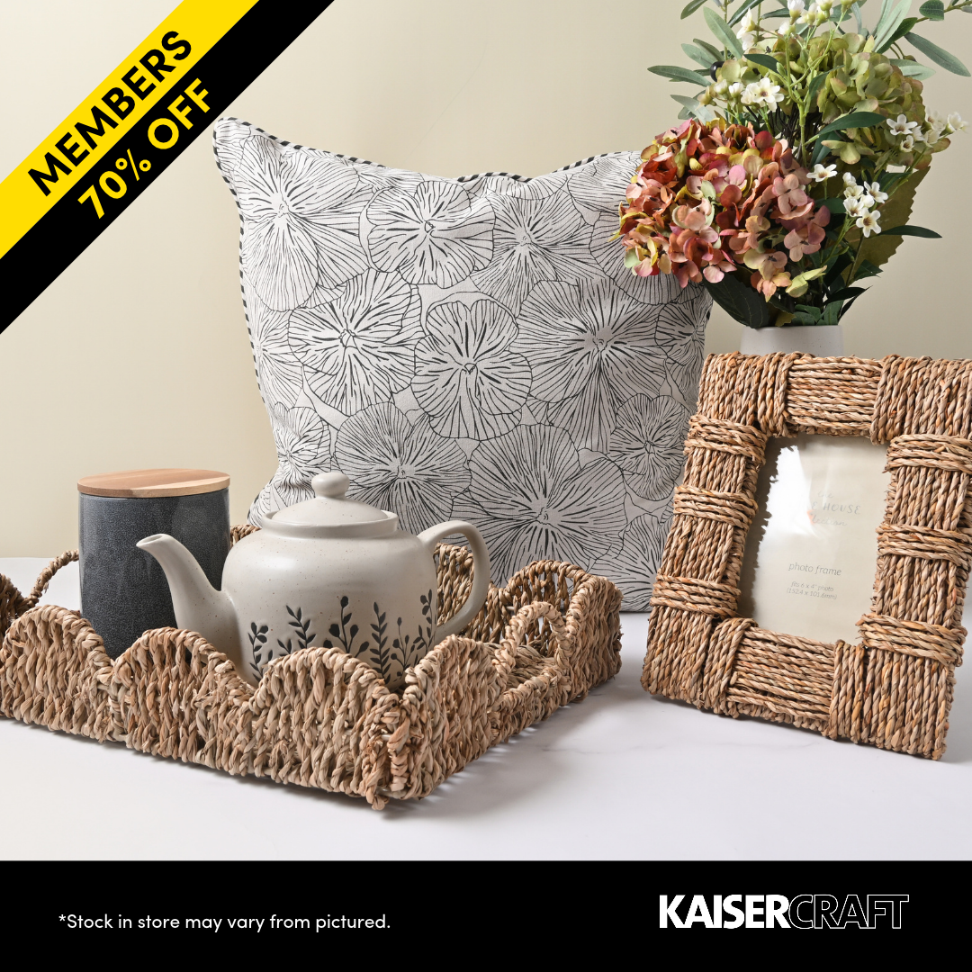 🛍️ KAISERCRAFT MEMBERS ONLY SALE – 70% OFF SELECTED RANGES! 🛍️