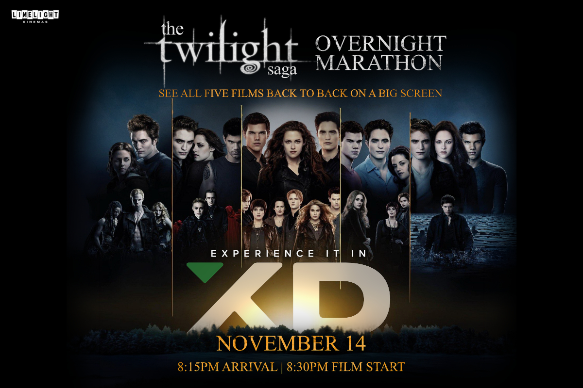 The Twilight Saga – Overnight Movie Marathon