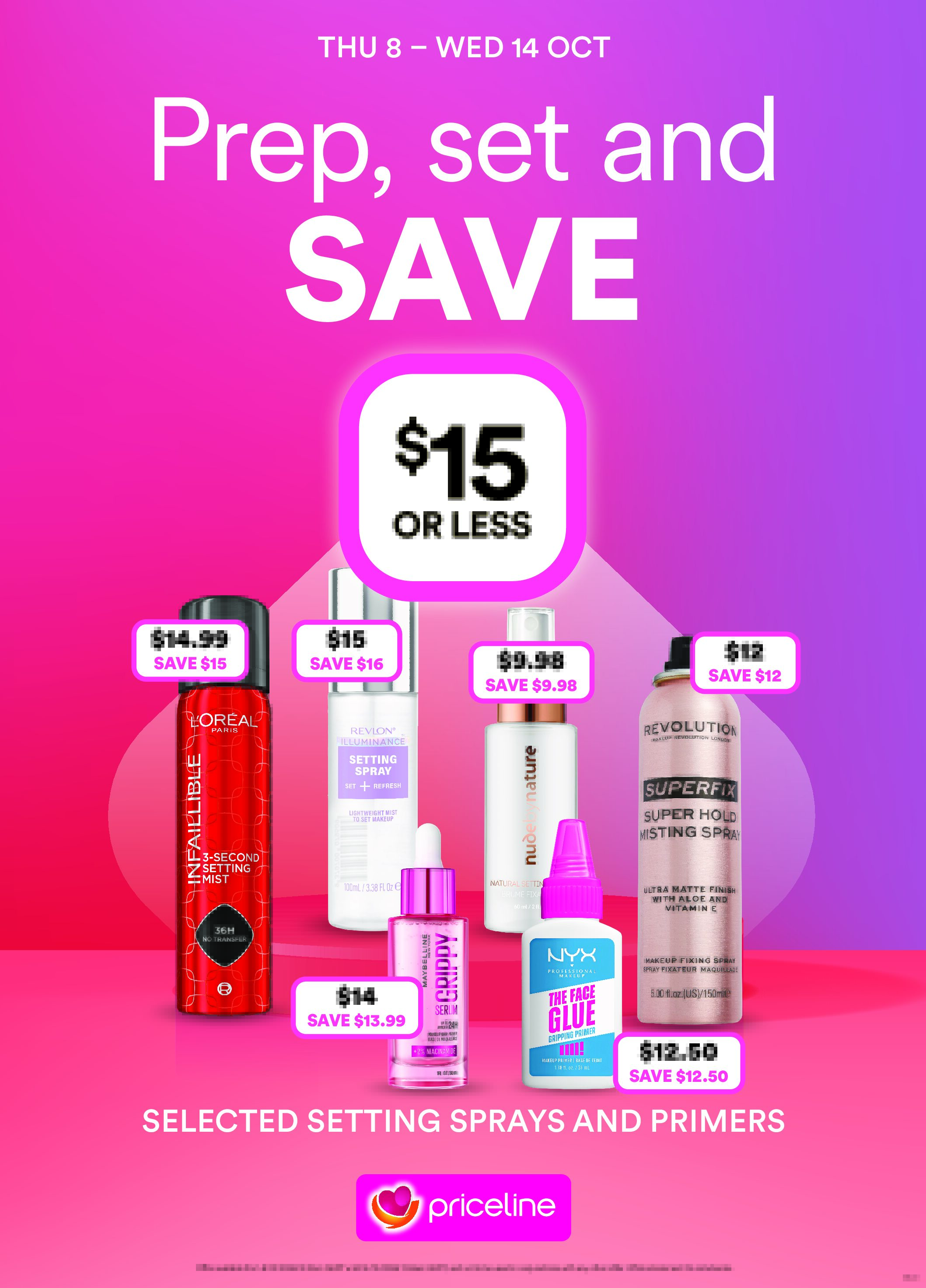 The Mega Makeup Sale is on now!