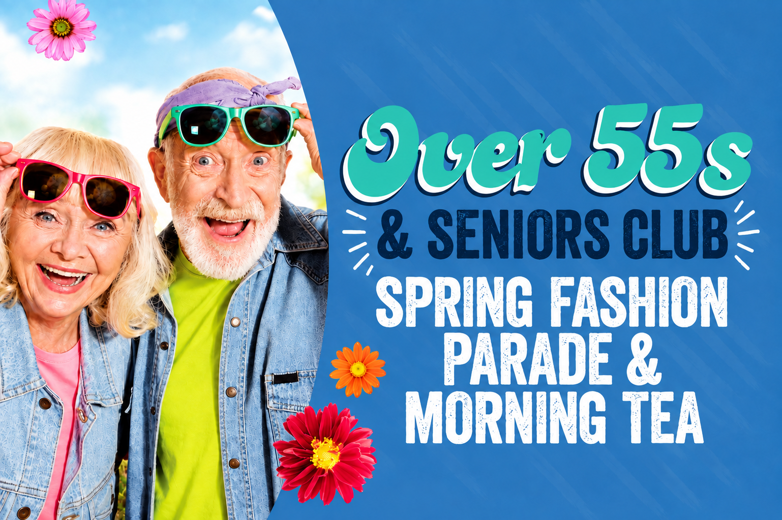 Over 55s & Seniors Club Spring Fashion Parade!
